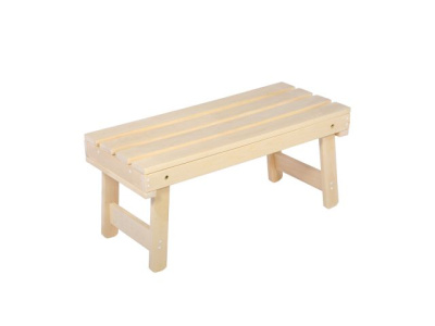Лавочка складная, 100х44х43 см, липа Банные штучки 33245