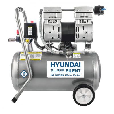 Компрессор воздушный 25 л HYUNDAI HYC18225LMS