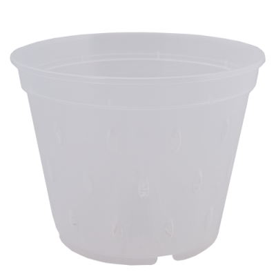 Вазон дренажный 17,0×12,5 см, прозрачный Алеана 115055Пр