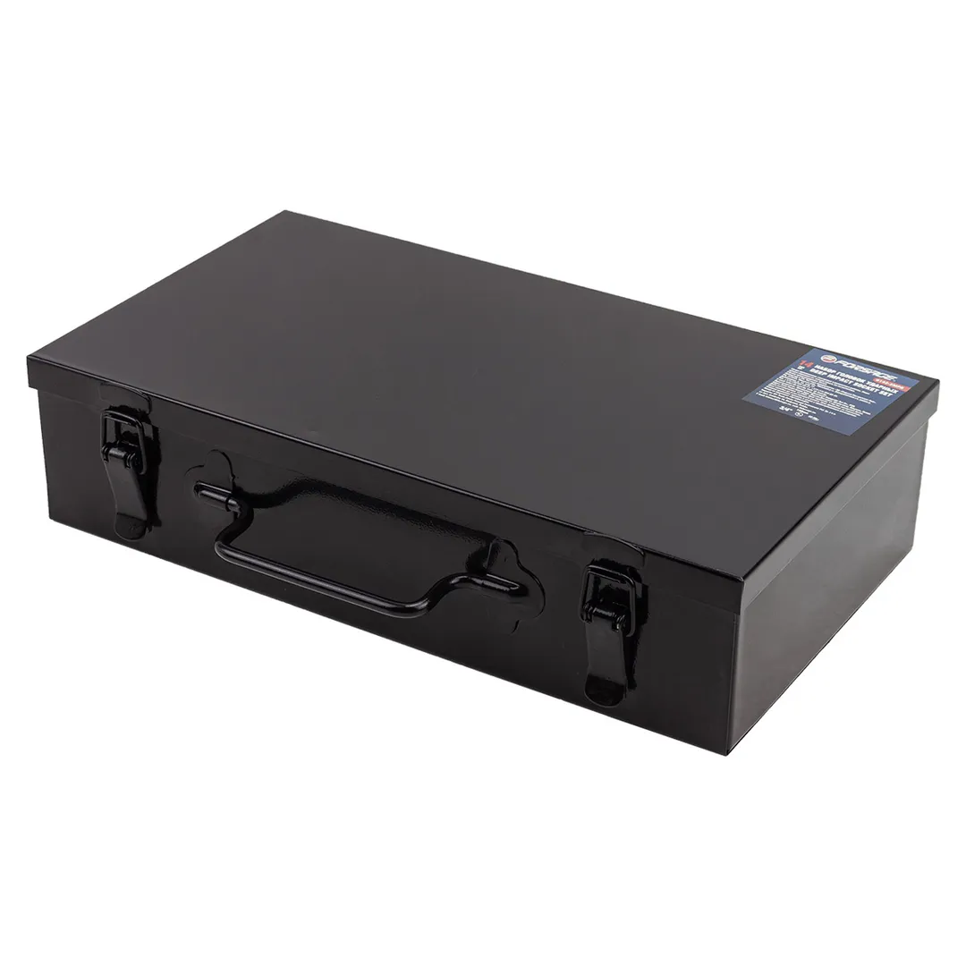 Набор головок ударных глубоких 3/4'' 14 пр 6-гр 17-65 мм в метал. кейсе Forsage F-6142-5MPB