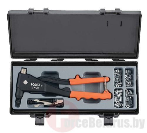 Заклепочник резьбовой в наборе 86 пр. Force 5861