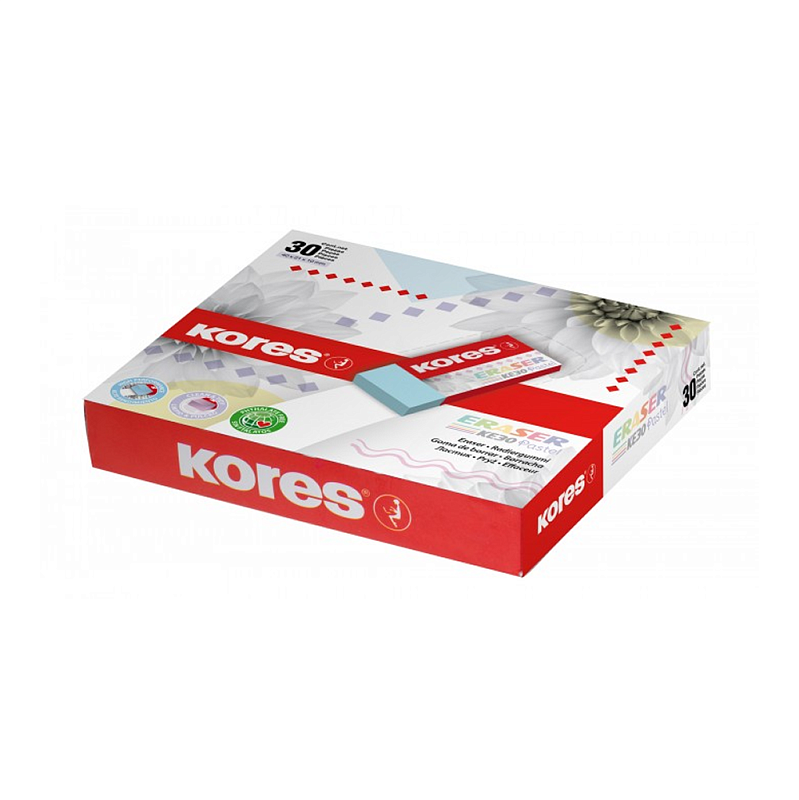 Ластик "KE30", пастельный ассорти