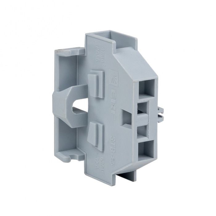 Миниклемма STB-2,5 24A (200 шт) серая EKF PROxima stb-m-2.5-gray