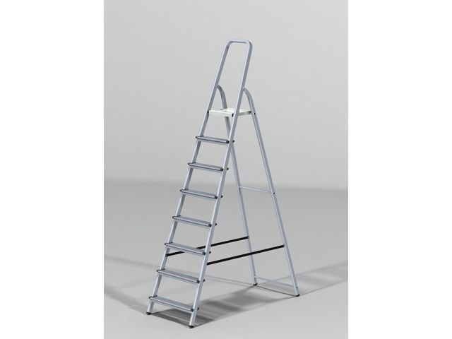 Лестница-стремянка алюм. 169 см 8 ступ. 5,4кг Pro Startul ST9940-08