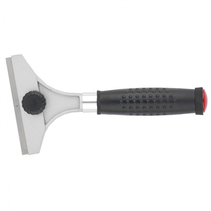 Скребок, 100 мм, фиксированное лезвие, металлическая обрезиненная ручка Matrix Master 79545