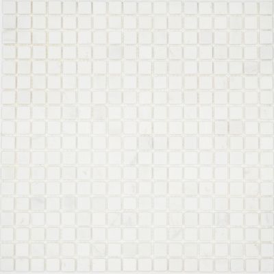 Мозаика Pietrine Dolomiti Bianco MAT, 15х15х4 мм, MOSAICSTORY 30021