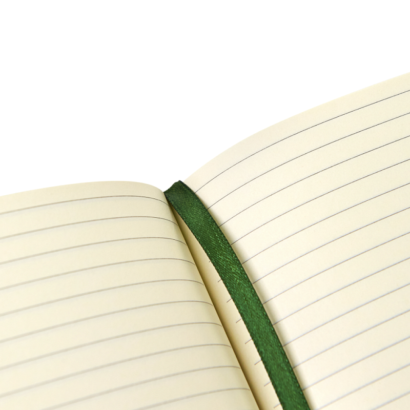 Блокнот "1818-15", А5, 80 листов, темно-зелёный