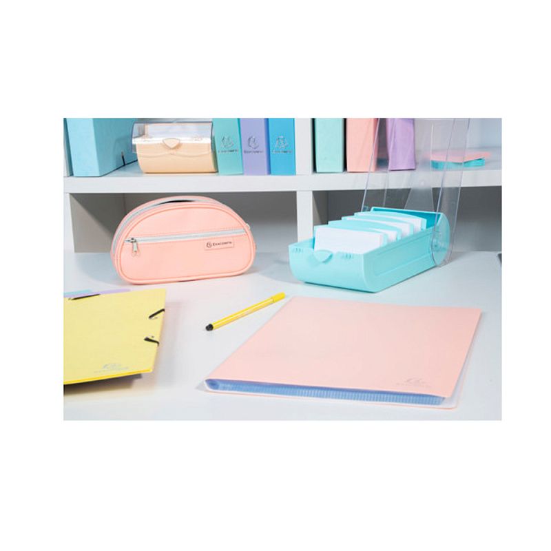 Папка с файлами "Aquarel", 40 карманов, ассорти