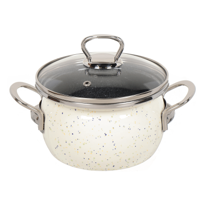 Кастрюля 1,5л (сфера) "Гранит цветной" Сантэкс 1-2415211(Сер.гр)(ЦГ)