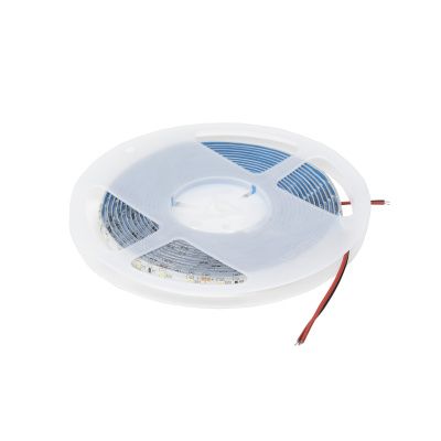 Лента светодиодная влагостойкая - 4,8W/m, 8мм, 2835, 60 д/м, IP65, холод. бел (6000К), 5м AKS 92000
