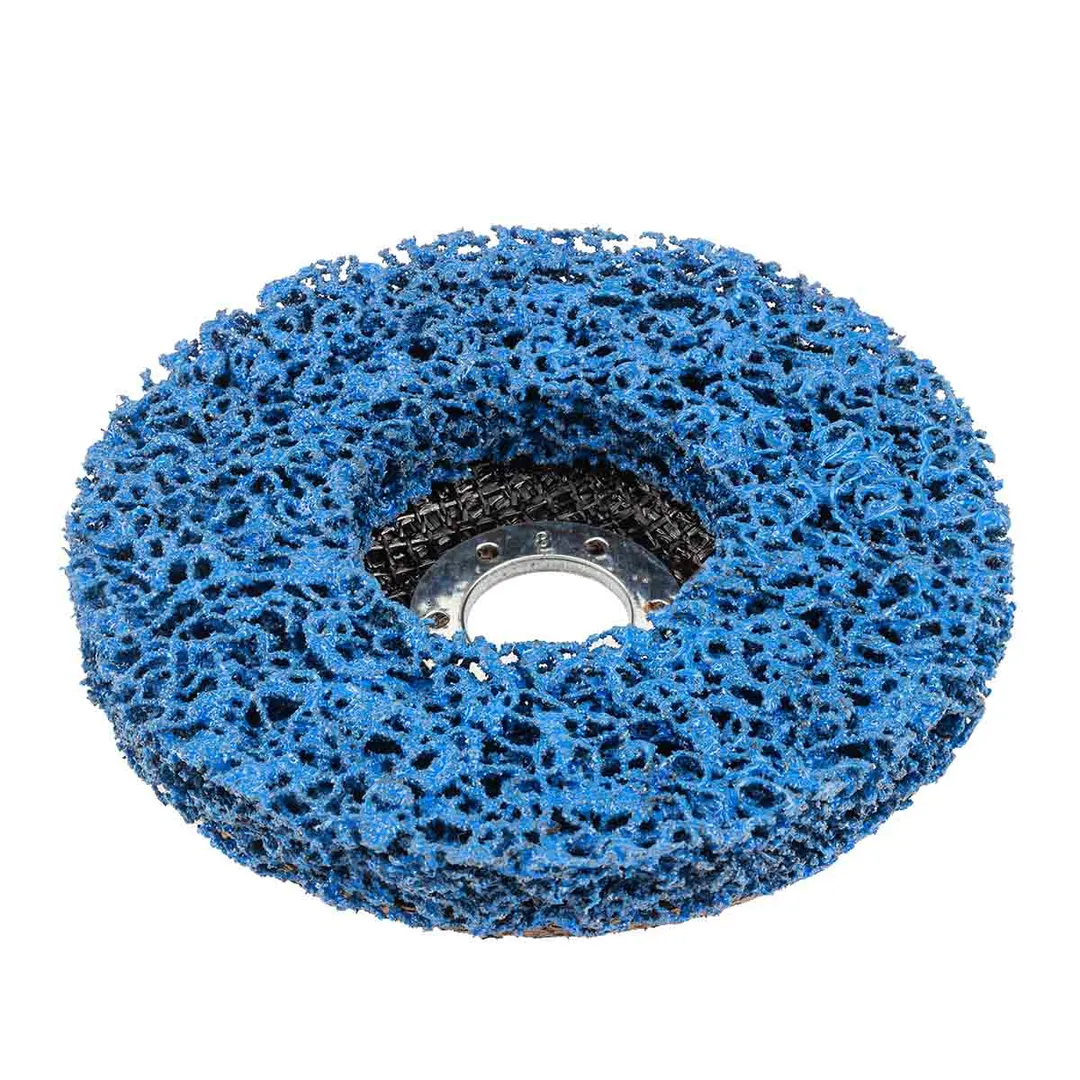 Круг абразивный зачистной 125х22.2 мм синий max об/мин 11000 Forsage F-BD125B