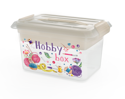 Контейнер для хранения с вкладышем-разделителем «Smartbox» M, 6 л. 300×193×170 мм Полимербыт 4348204