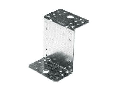 Уголок крепежный Z-образный KUZ белый цинк Starfix