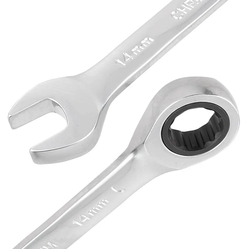 Набор ключей комбинированных трещоточных 8-22 мм 13 пр RockForce RF-51310