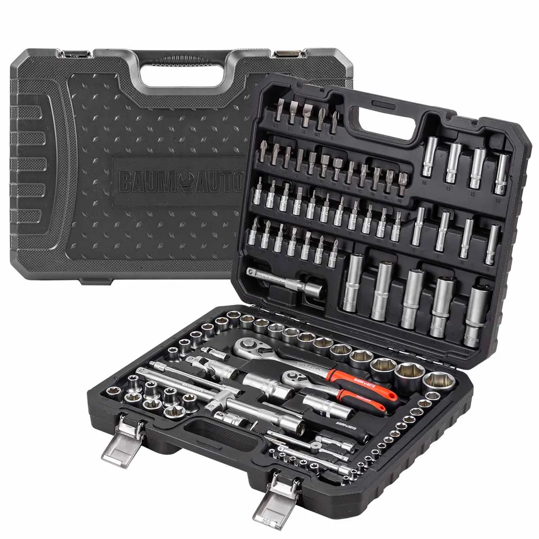 Набор инструментов 109 пр. 1/4''&1/2'' 6-гр BaumAuto BM-41092-5