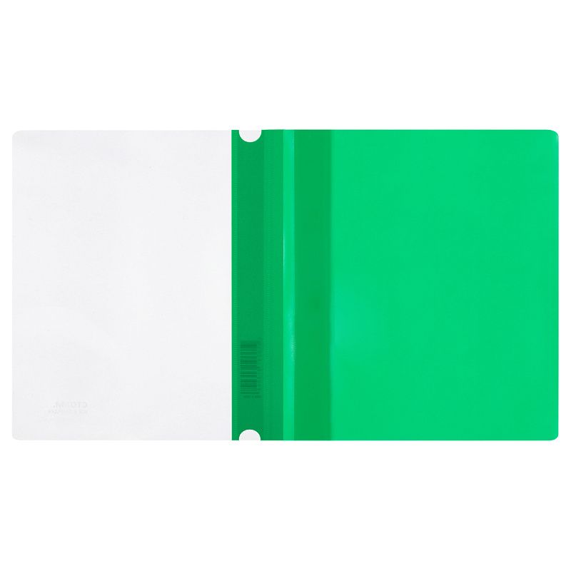 Папка скоросшиватель А5 "СТАММ" зеленый