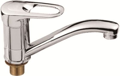 Смеситель для кухни, латунь, хром Ledeme L4504-2