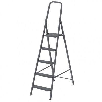 Стремянка 5 ступеней, компактная, стальная Россия Сибртех 97945