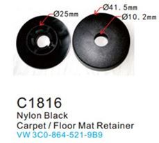 Клипса для крепления внутренней обшивки а/м Фольксваген пластиковая, 100 шт Forsage C1816(VW)