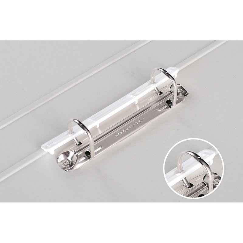 Папка на кольцах "VauPe", 2 кольца, А4, черный