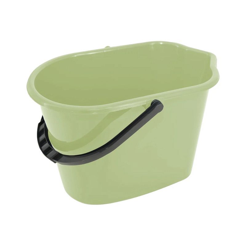 Ведро прямоугольное, 10 л, пластик, ассорти
