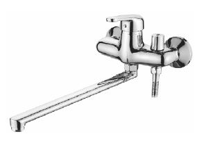 Смеситель для ванны, цинк, хром Ledeme L2232