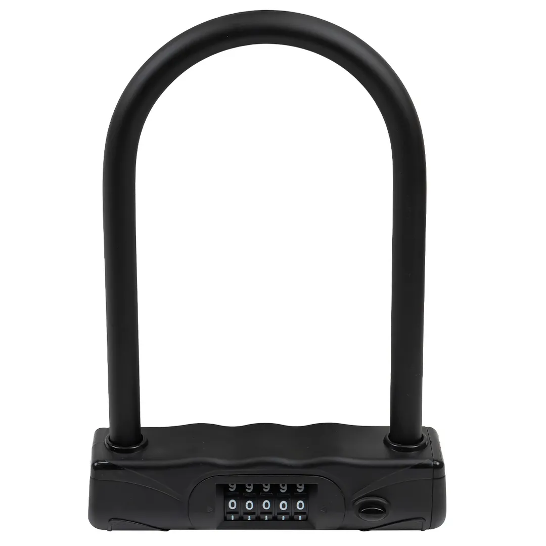 Замок навесной с кодовым паролем, дужка 12х15 мм, код 5 цифр ForceKraft FK-JQ-8125