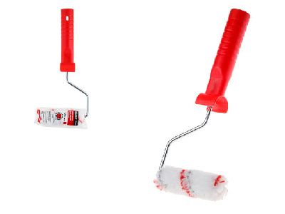 Валик POLYAMID с ручкой, покраска стен и фасадов, STARTUL PROFI