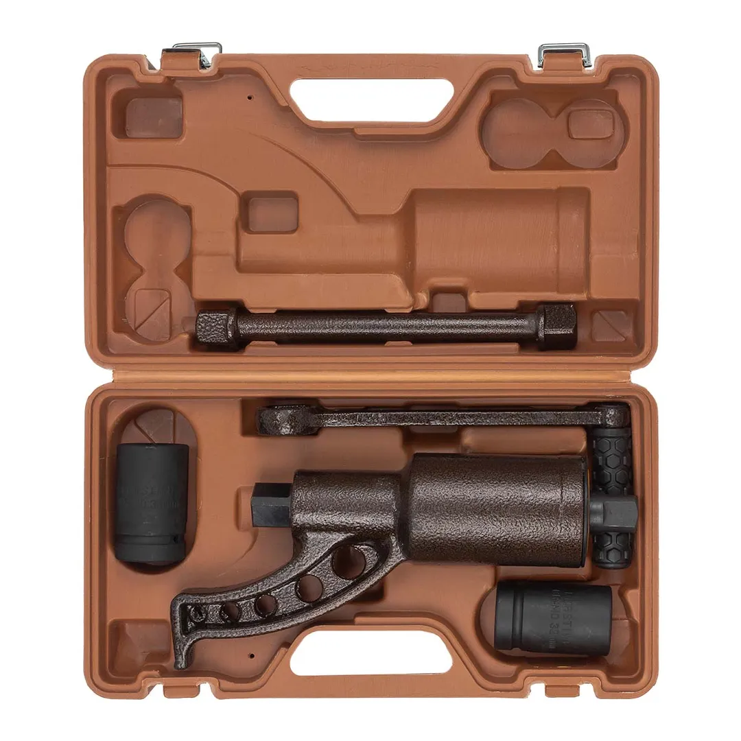 Гайковерт ручной с редуктором 1", головки 32, 33 мм, L270 мм, передаточное число 1:58, 4800 Н/м FORSTIME FT-3411277 HS