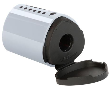 Точилка "Grip 2001 Trio Мини", 1 отверстие, с контейнером