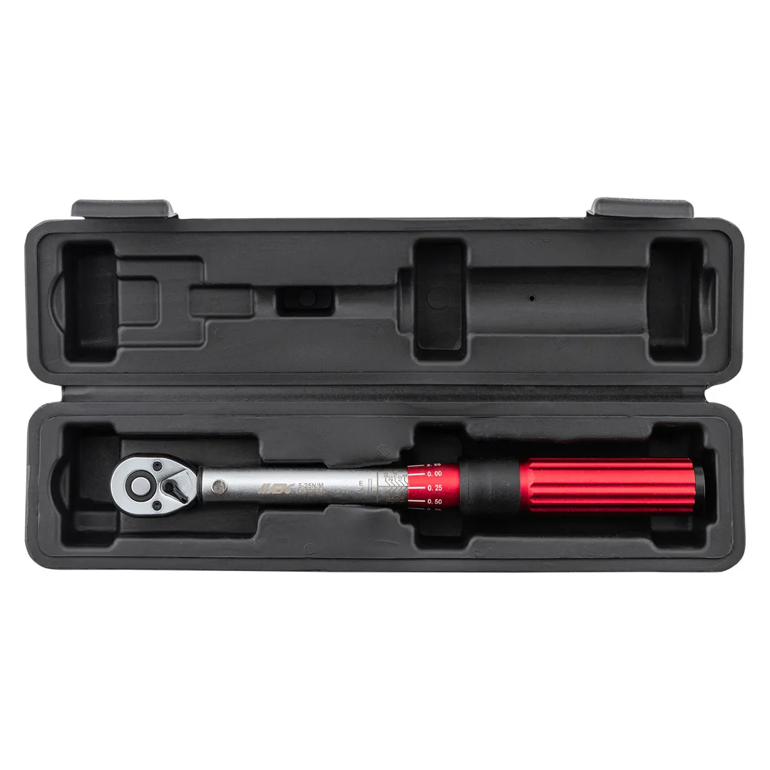 Ключ динамометрический щелчкового типа с быстрой фиксацией 5-25Нм, 1/4'' JBC JBC-6472295