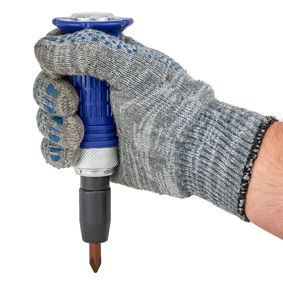 Отвертка ударно-поворотная с набором бит и адаптером 8 пр YATAFORCE YF-5064S