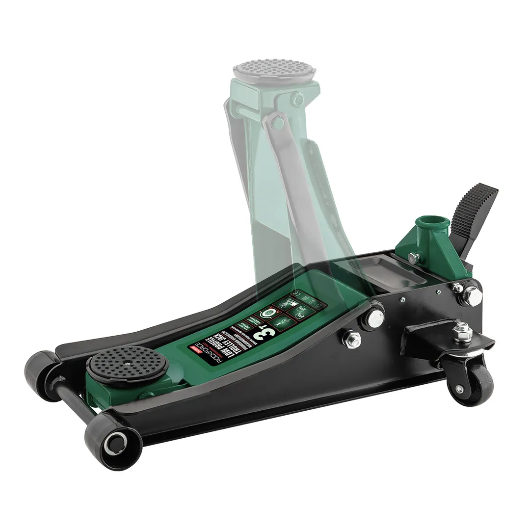 Домкрат подкатной гидравлический 3 т, 72-460 мм RockForce RF-TH33003F