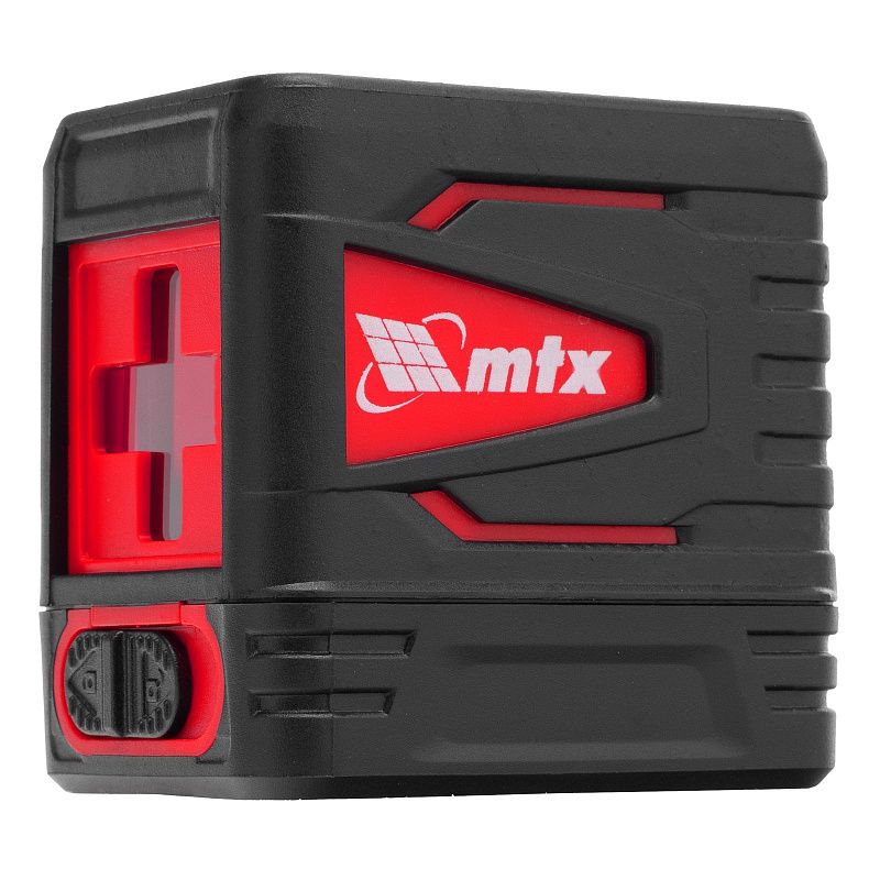 Лазерный уровень QBC RED Basic SET, 10 м, красный луч, батарейки, резьба 1/4" MTX 35010