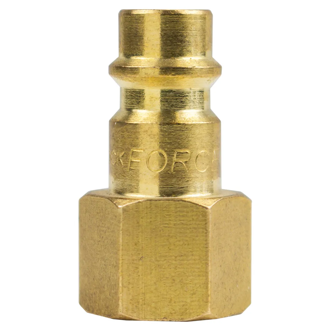 Пневматический быстроразъем "папа"-внутр. резьба 1/4", в пластиковом держателе RockForce RF-SE2-2PF