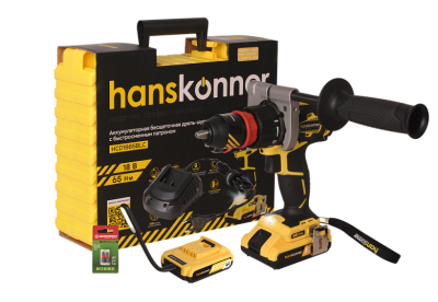 Шуруповерт Hanskonner HCD1865BLC