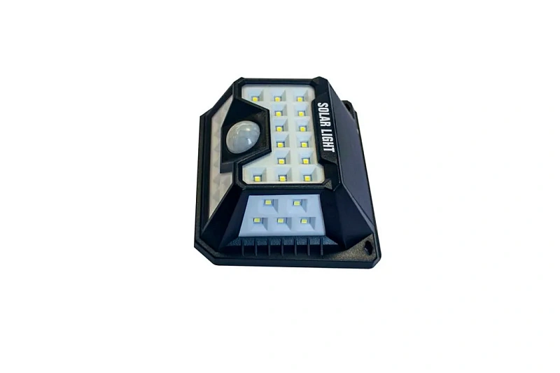 Светильник светодиодный настенный на солнечной батарее с датчиком движения 32 светодиода SMD WMC TOOLS WMC-WL6013