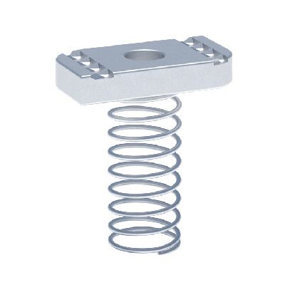 STRUT-гайка (канальная) М10 с длинной пружиной EKF stgdpM10