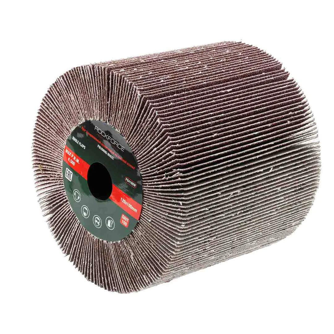 Насадка шлифовальная 120х100 мм Grit 100 RockForce RF-FD4100W
