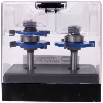 Набор пазо-шиповых фрез 47,6/22 мм ДИОЛД 90101027-2