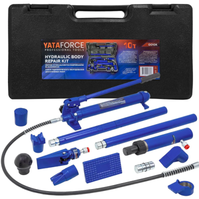 Набор гидравлического оборудования для кузовных работ 10 т YATAFORCE YF-0010K