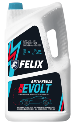 Антифриз EVOLT, в п/э кан. 5 кг FELIX 430110211
