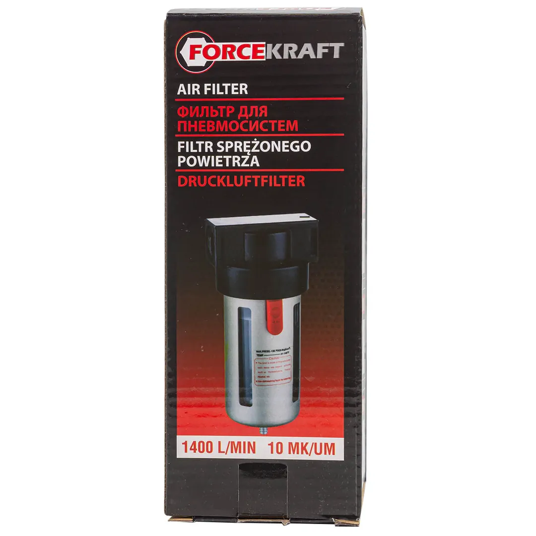 Фильтр воздушный для пневмосистем 1/4" ForceKraft FK-BF2000