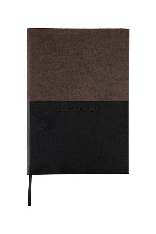 Блокнот "Стихия. Bullet Journal", А5, 80 листов, в клетку, черный