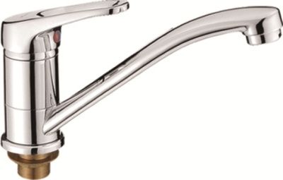 Смеситель для кухни, цинк, хром Loffrey LF84513-2