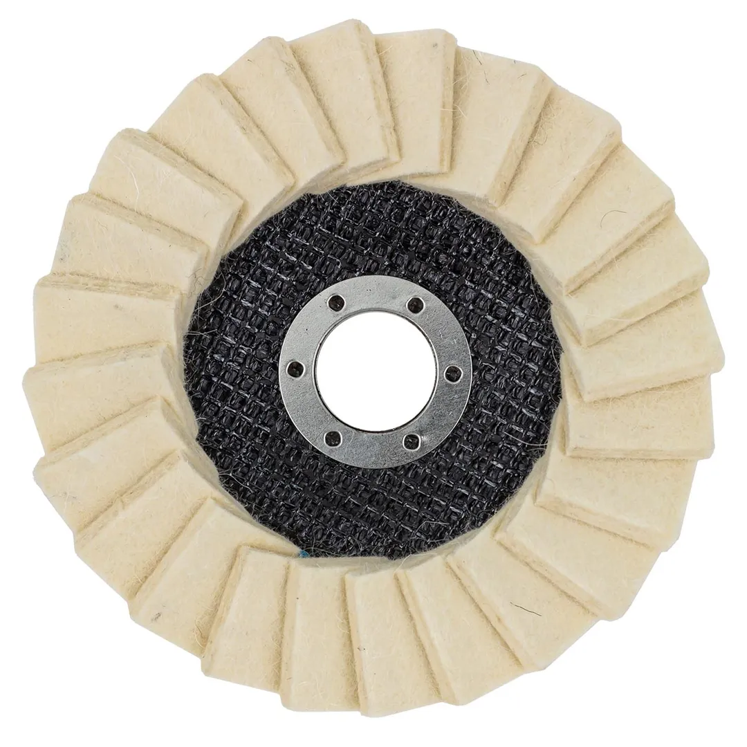 Круг лепестковый войлочный торцевой 125 мм RockForce RF-PSP125V