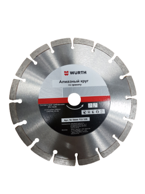 Алмазный круг по граниту ECO 230х22,2 WÜRTH 0666723230