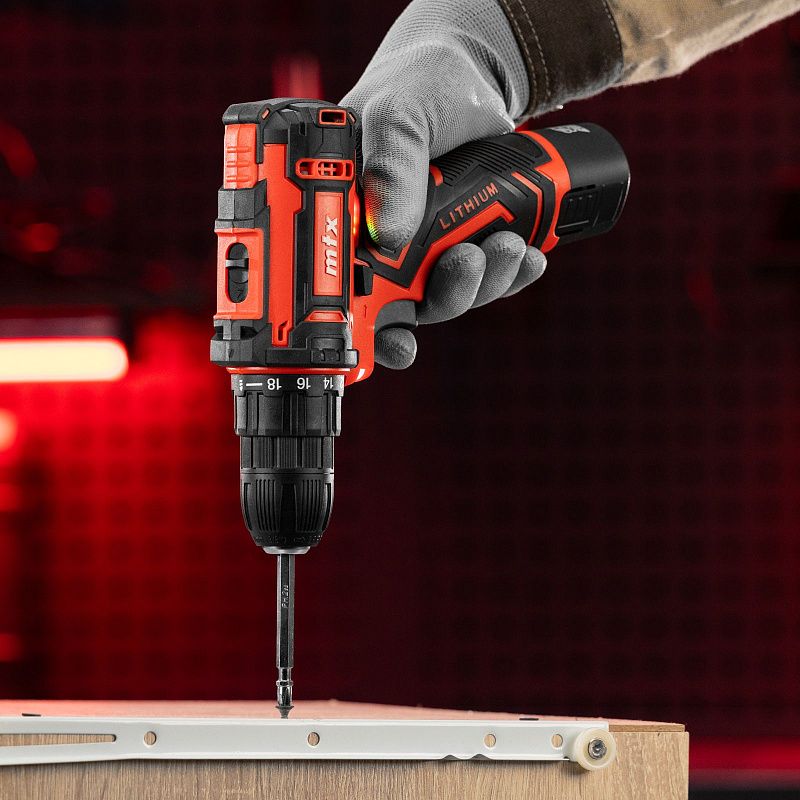 Дрель-шуруповерт аккумуляторная CDS-12, Li-Ion, 12 В MTX 26183