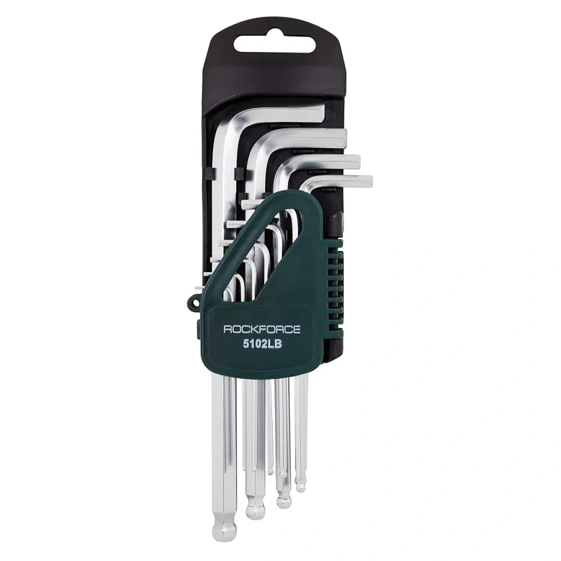 Набор длинных шестигранных ключей 7 пр. RockForce RF-5072