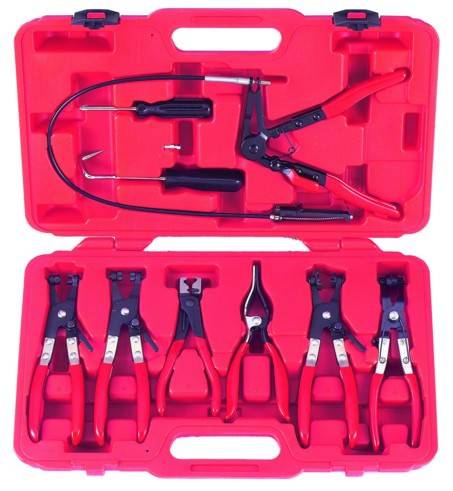 Набор для работы с хомутами 9 пр. Force 909G3